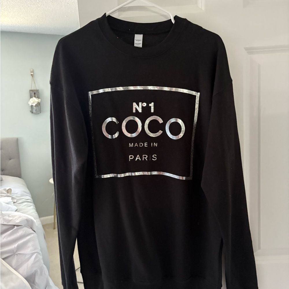 Paris Black Sweater